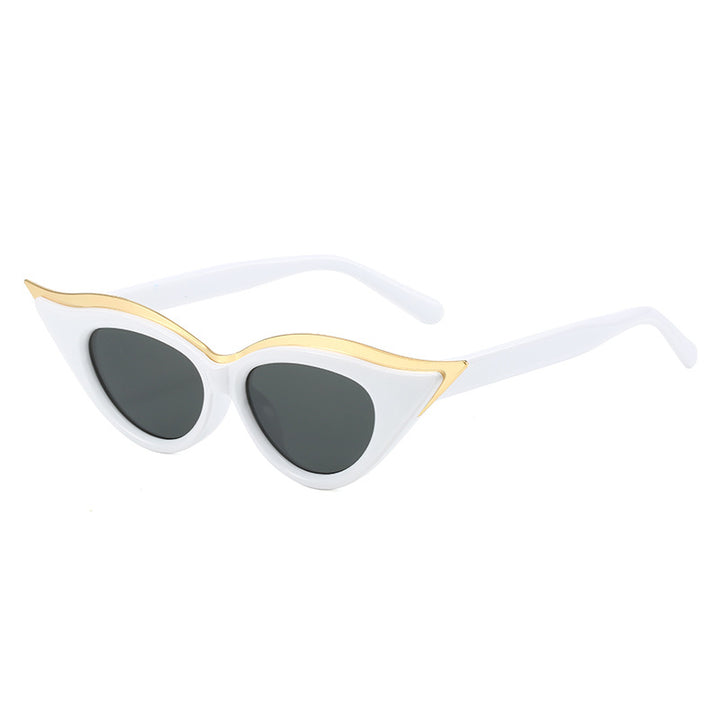 Women's Cat-Eye Sunglasses with Luxurious Metallic Accents Kalsten