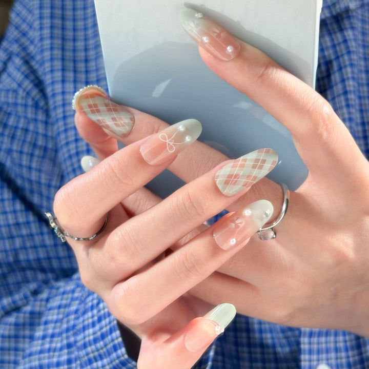 Artistic Press-On Nail Set Kalsten