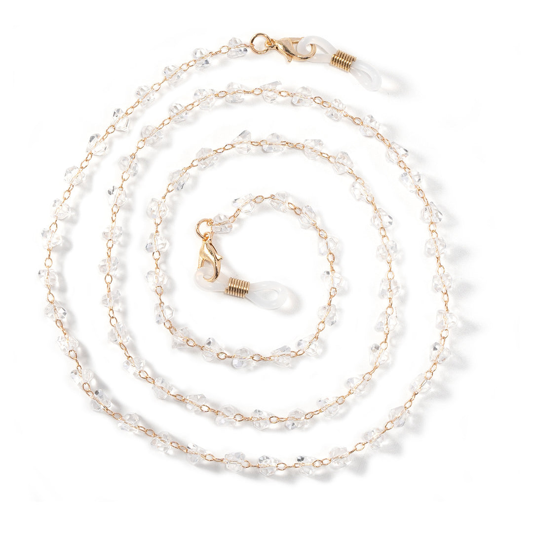 Chic Geometric Beaded Eyewear Holder kalsten