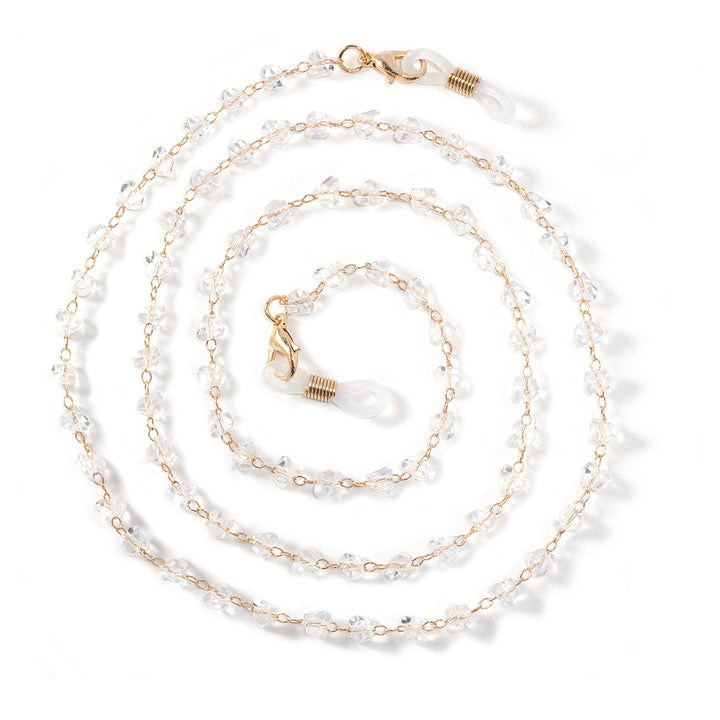 Chic Geometric Beaded Eyewear Holder kalsten
