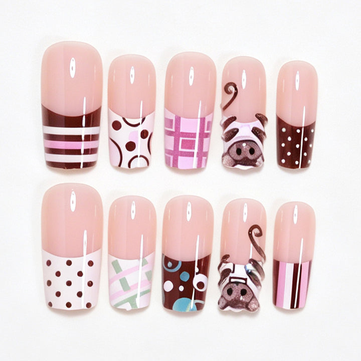 Playful Cartoon-Themed Nail Art Kalsten