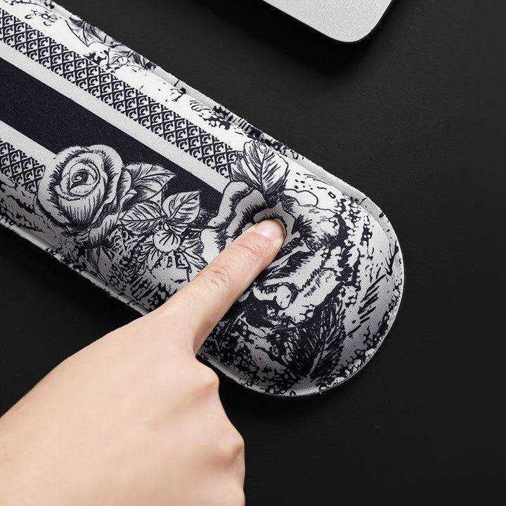Artistic Floral Mouse Pad