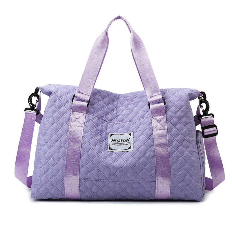 Quilted Travel Duffle Bag Kalsten