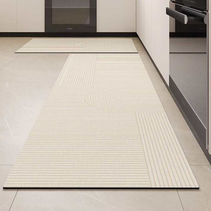 Abstract Line Art Non-Slip Kitchen Mat Kalsten