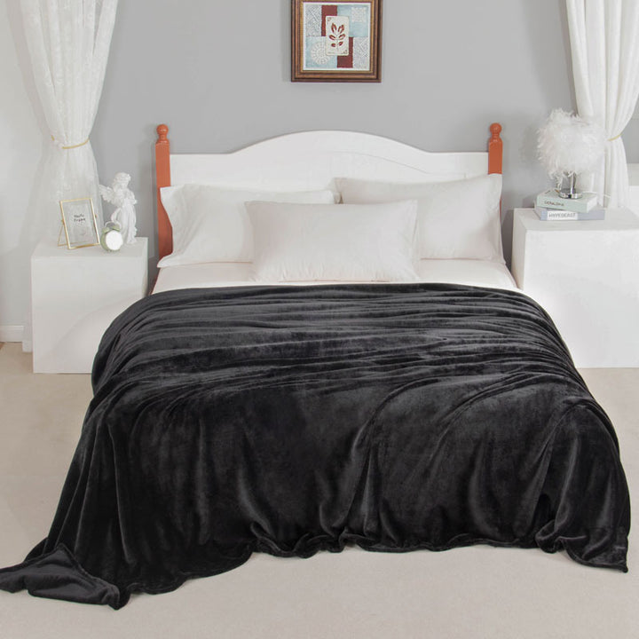 Plush Fleece Throw Blanket Kalsten