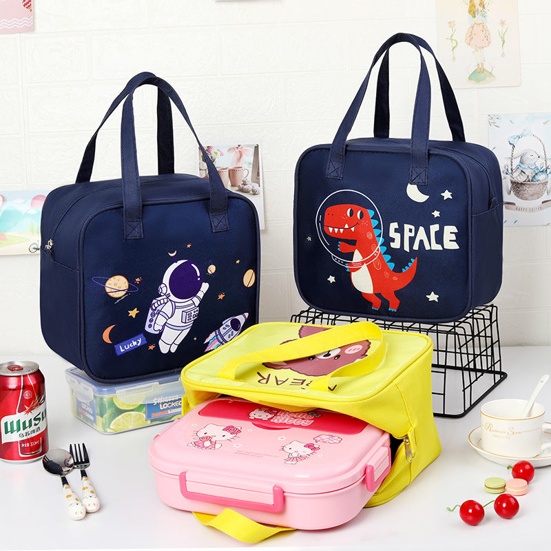 Children's Insulated Bear-Themed Lunch Bag Kalsten