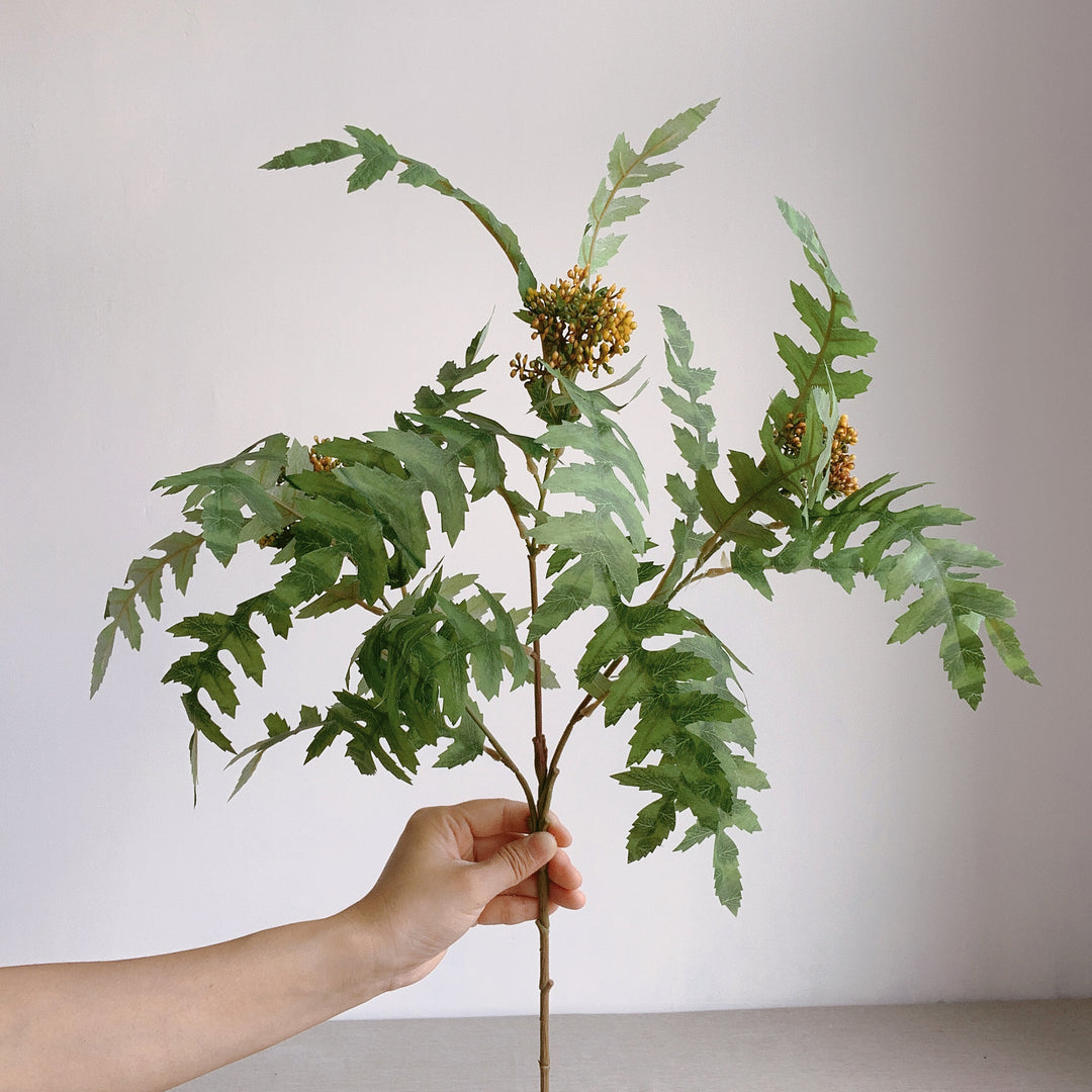 Lifelike Fern Leaf Stem