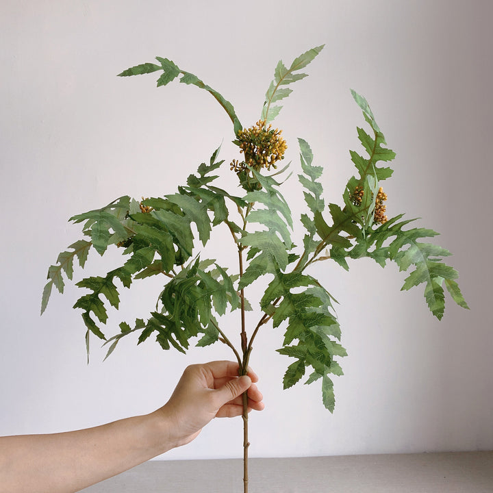 Lifelike Fern Leaf Stem