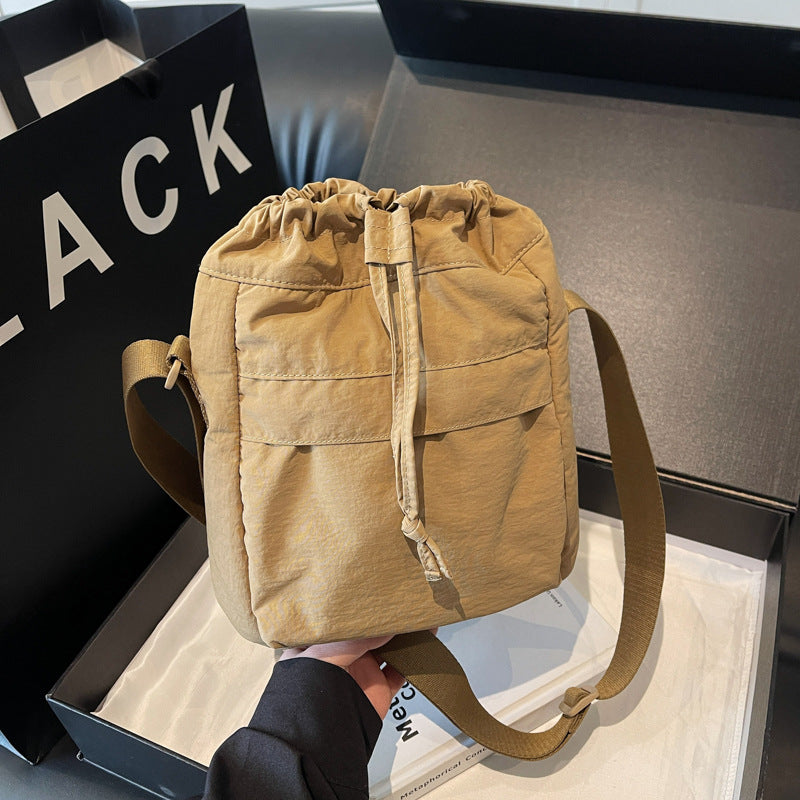 Casual Drawstring Bucket Bag Kalsten