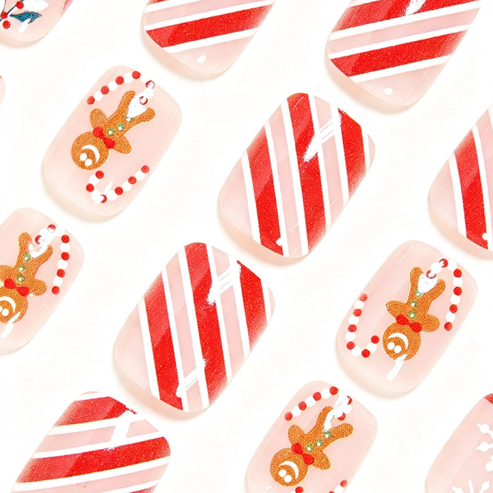 Festive Holiday Nail Art Set Kalsten