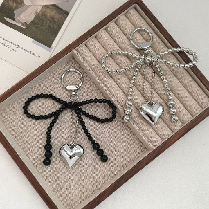 Elegant Beaded Charm Keychain Kalsten