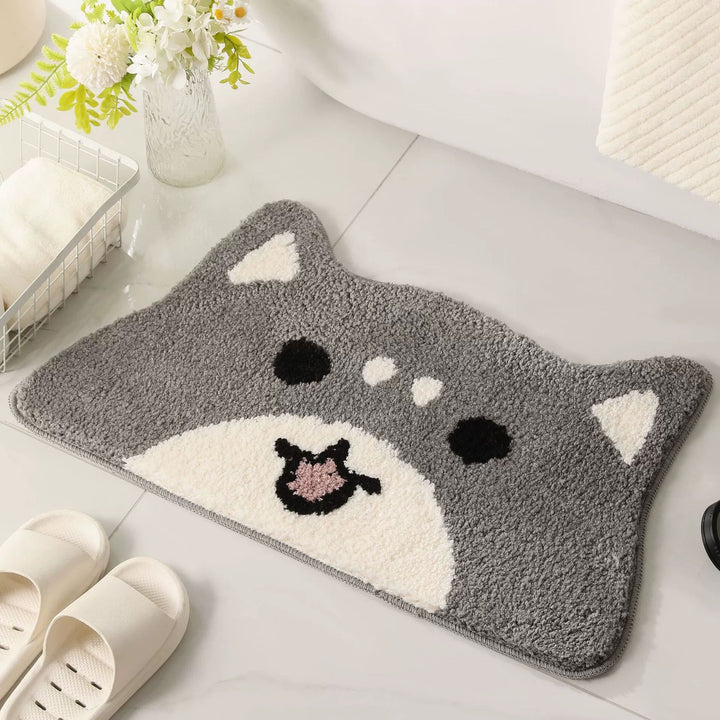 Cat-Themed Plush Area Rug Kalsten