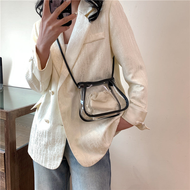 Transparent Mini Bucket Bag Kalsten