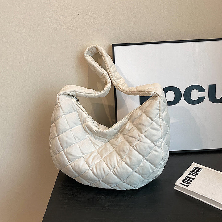 Quilted Hobo Shoulder Bag