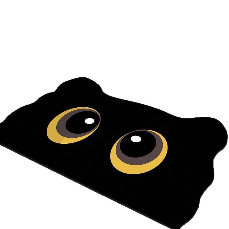 Cute Cat Design Bath Mat Kalsten