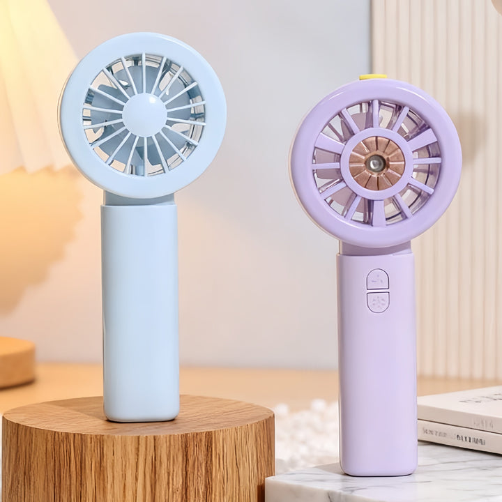 Ladies portable mini hand fan with spray function Kalsten