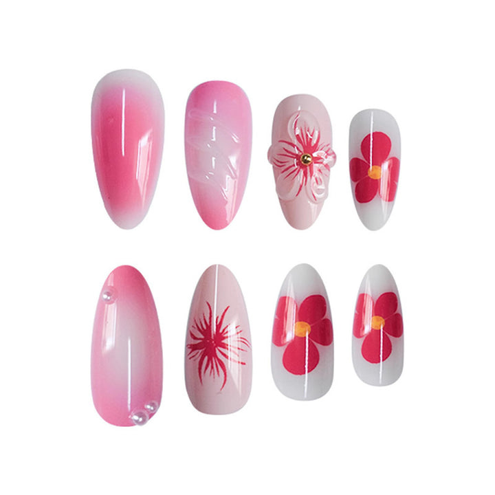 Floral Acrylic Nail Art Set Kalsten
