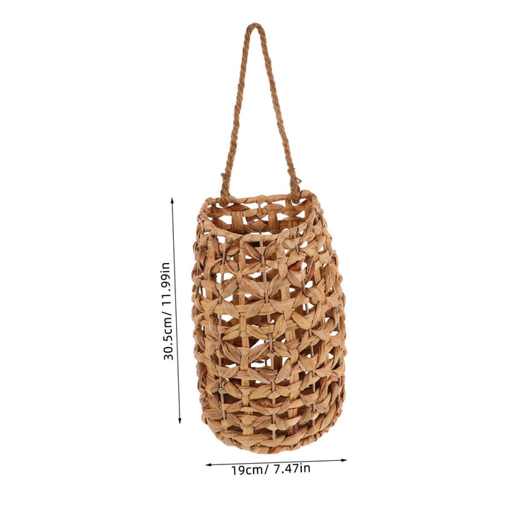 Handwoven Storage Basket with Metal Frame Kalsten