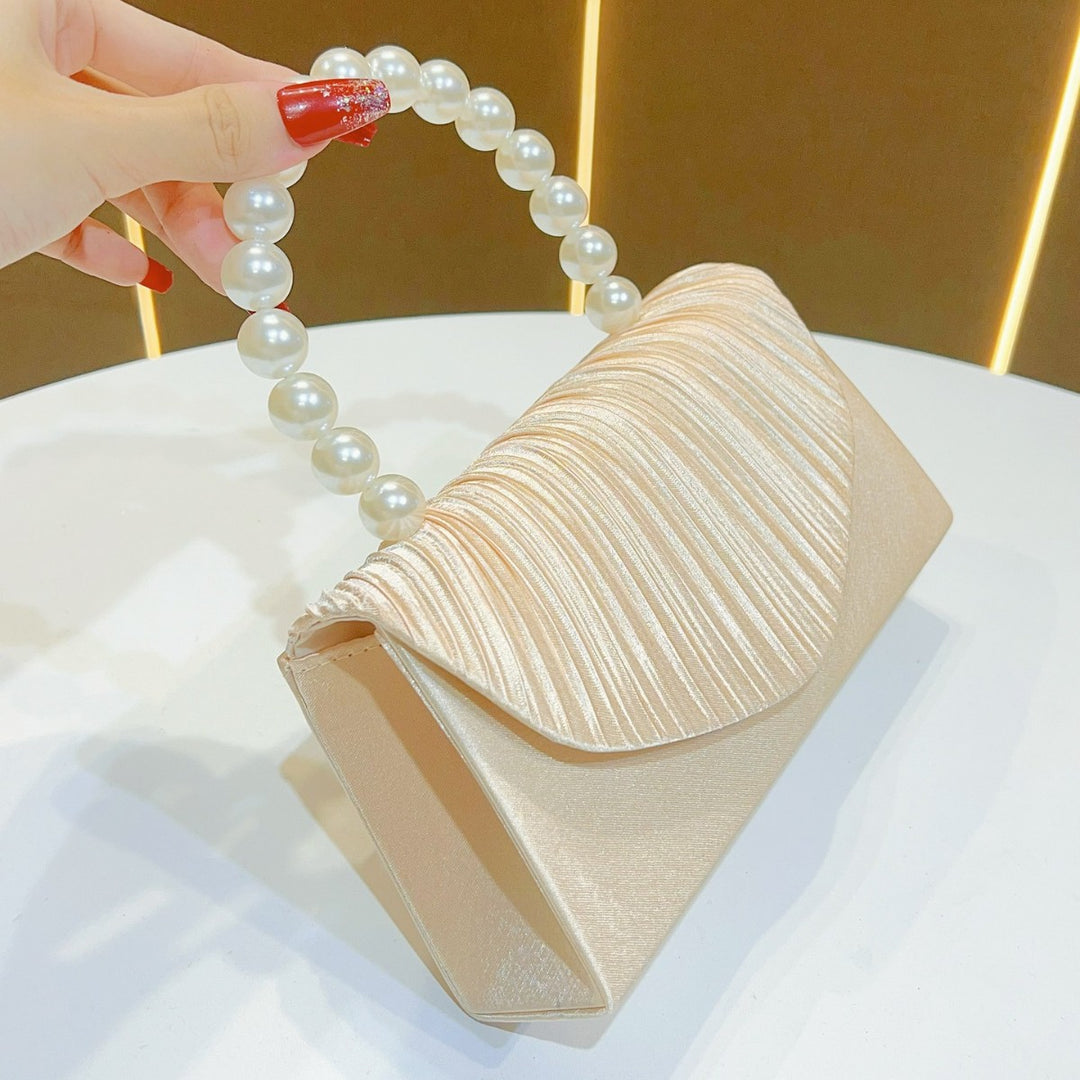 Elegant Pleated Evening Clutch