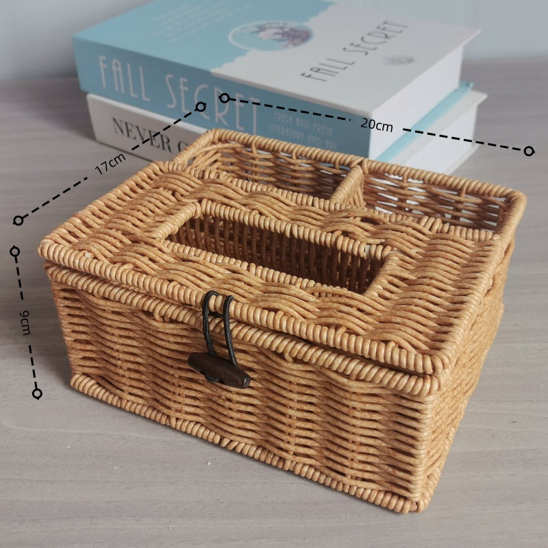 Multi-Compartment Woven Storage Organizer Kalsten