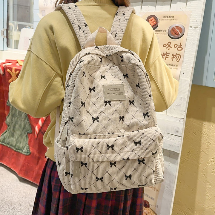Stylish Decorative Patterned Backpack Kalsten