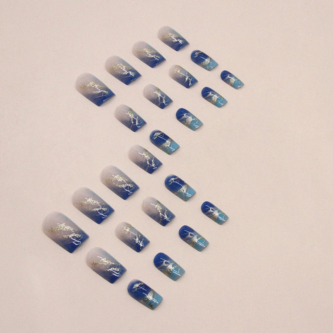 Artistic Abstract Nail Extensions Kalsten