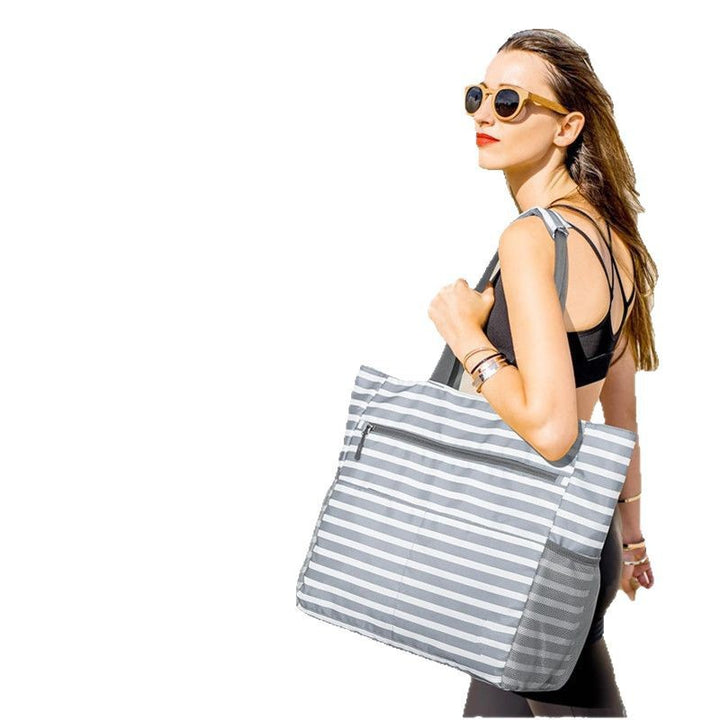 Multifunctional Beach Bag with Separate Cosmetic Pouch Kalsten
