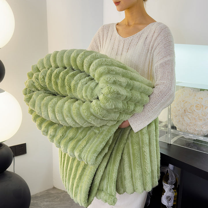 Women's Cozy Plush Throw Blanket