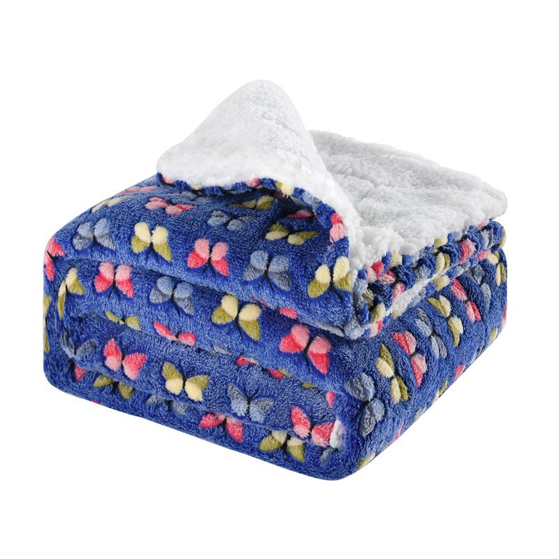Women's Fleece Blanket with Reversible Design Kalsten