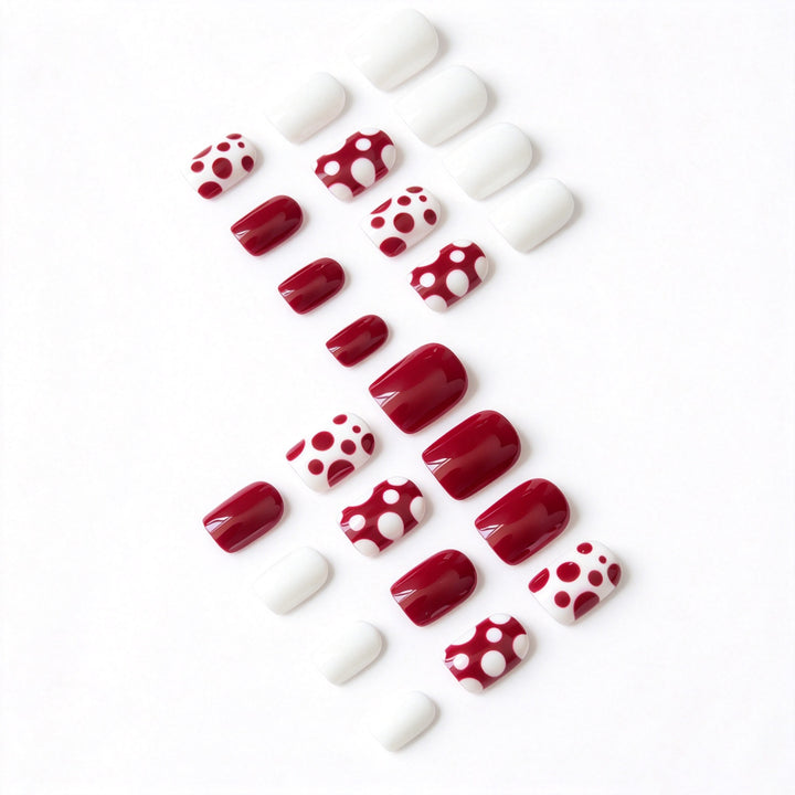 Decorative Dot Pattern Nail Art