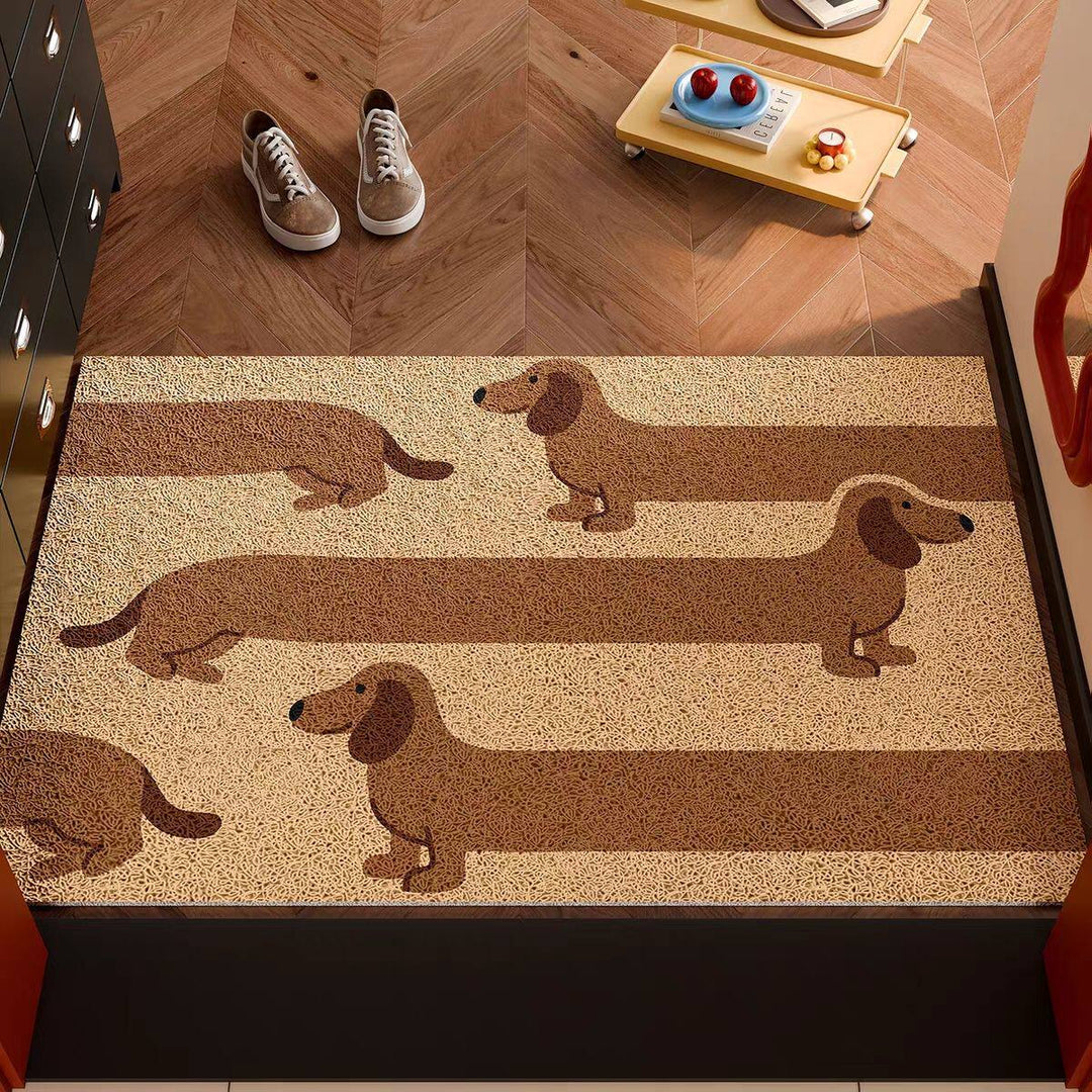 Dog-Themed Decorative Doormat
