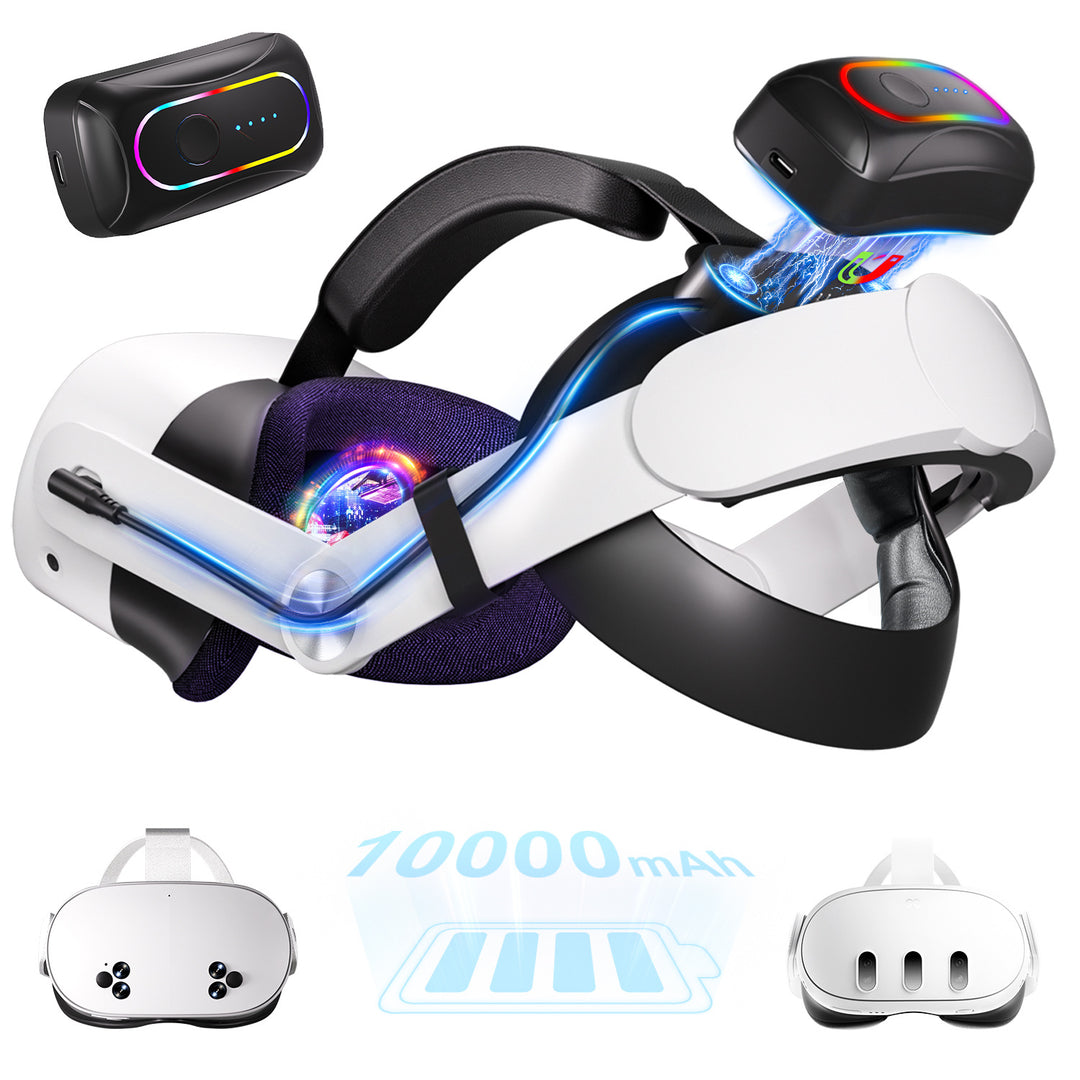 VR-Headset with high-performance battery Kalsten
