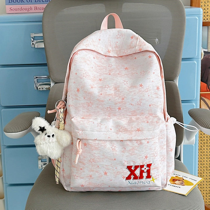 Casual Star-Embellished Backpack Kalsten 1791205546