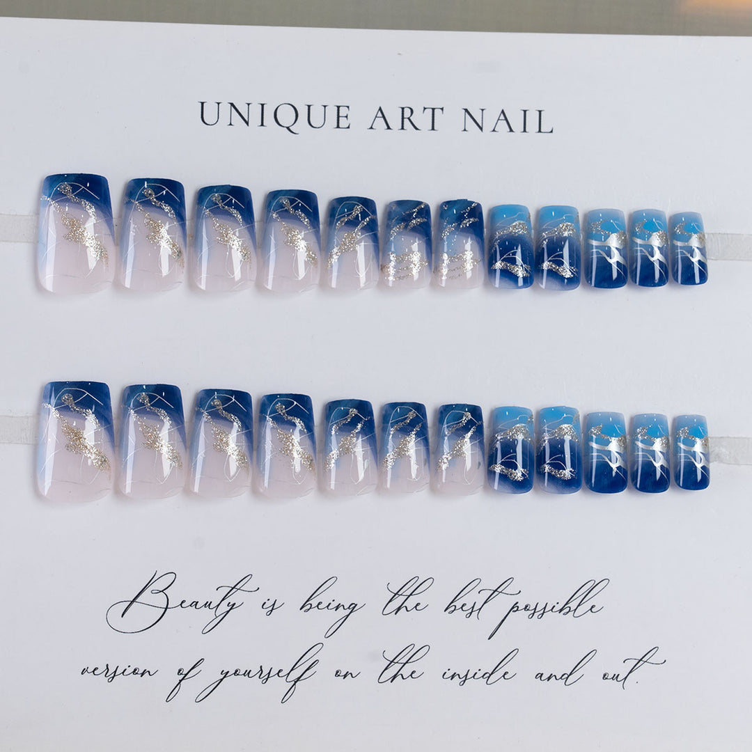Artistic Transparent Acrylic Nail Tips