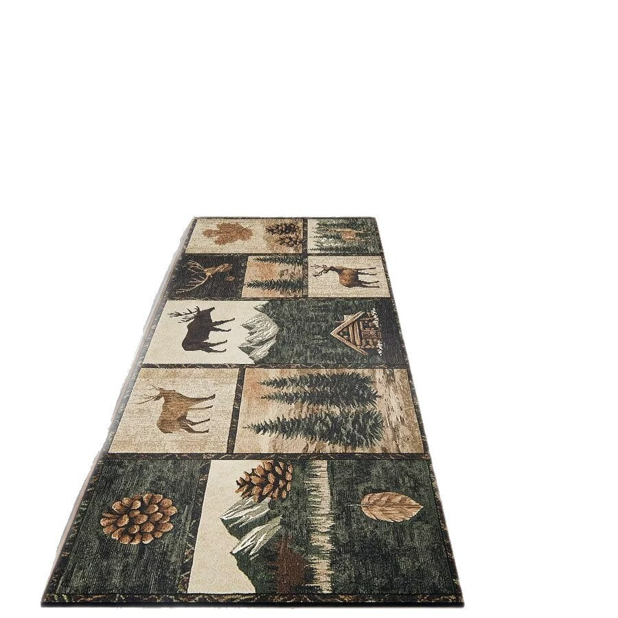 Rustic Outdoor Adventure Area Mat Kalsten