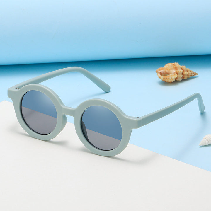Women's trendy round sunglasses with comfortable frame and UV protection Kalsten