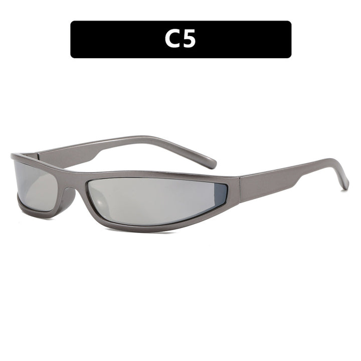 Women's sporty sunglasses with flat, aerodynamic design and UV protection Kalsten
