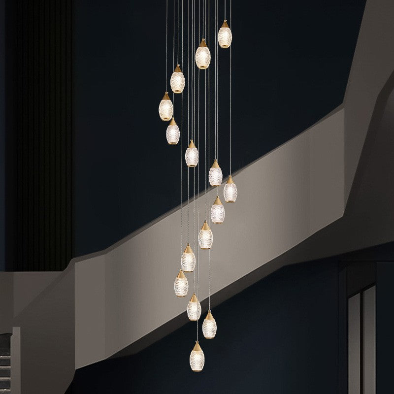 Elegant Multi-Layer Pendant Light