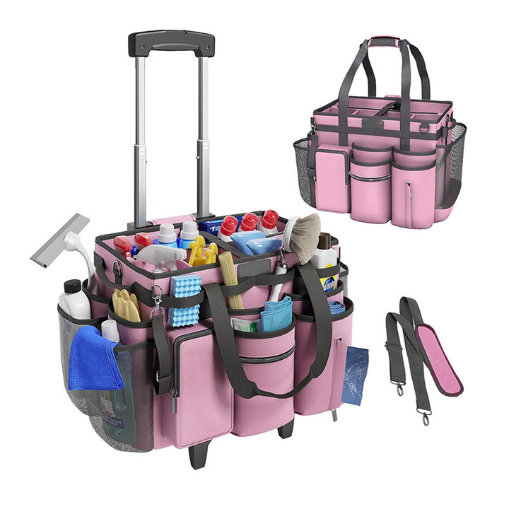 Multifunctional cleaning bag with roll and carry function Kalsten