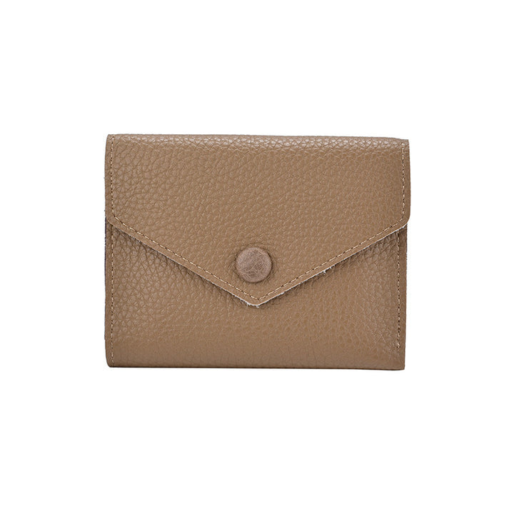 Textured Leather Coin Wallet Kalsten