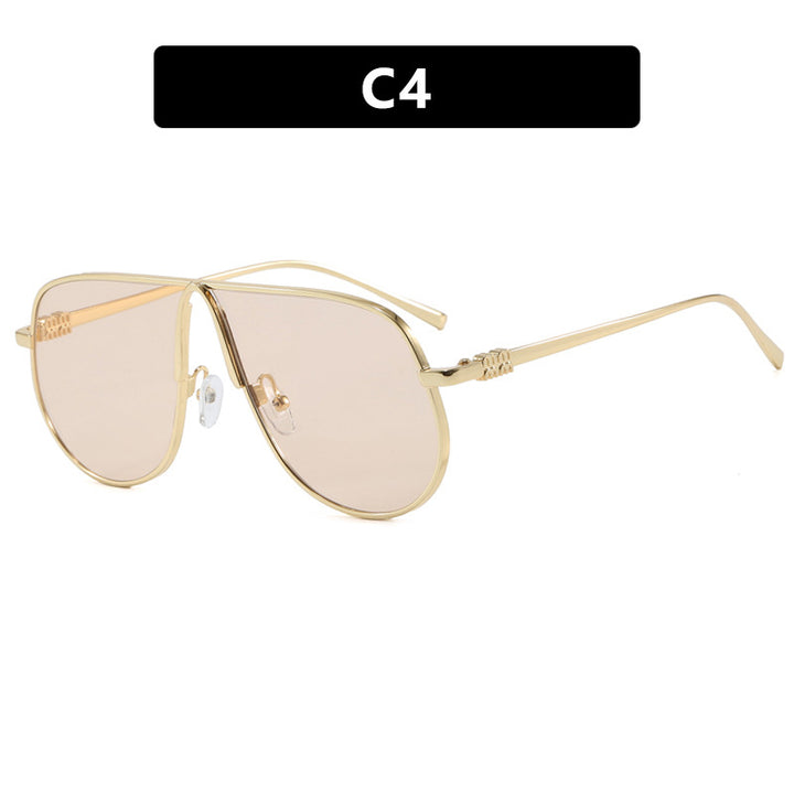 Women's pilot sunglasses with high-quality metal frame and polarized lenses Kalsten