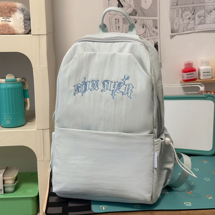 Stylish Embroidered Backpack Kalsten 1791206064