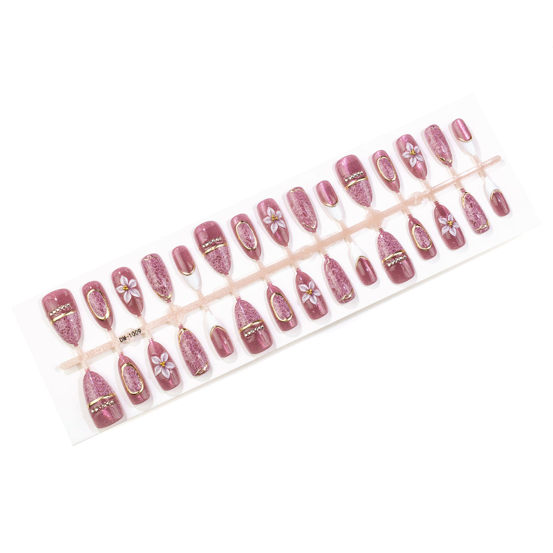 Premium Decorative Press-On Nail Set