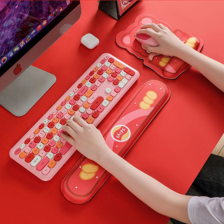 Playful Cartoon-Themed Mouse Pad Set