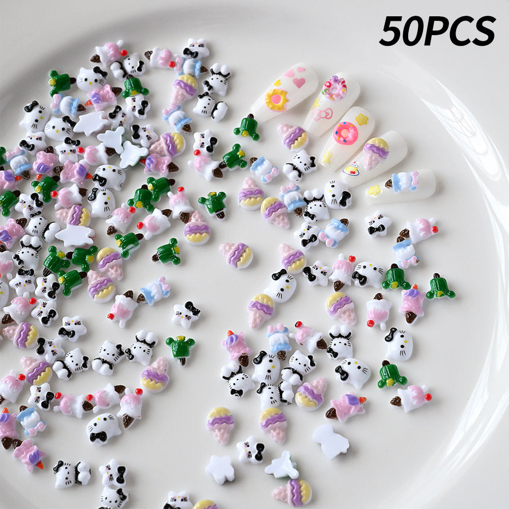 Cute Animal-Themed Nail Art Charms