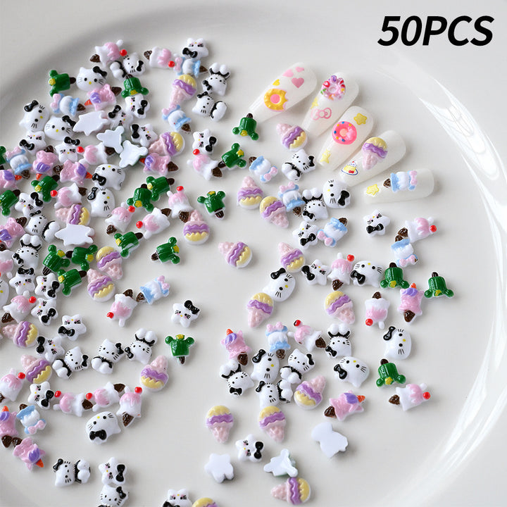 Cute Animal-Themed Nail Art Charms