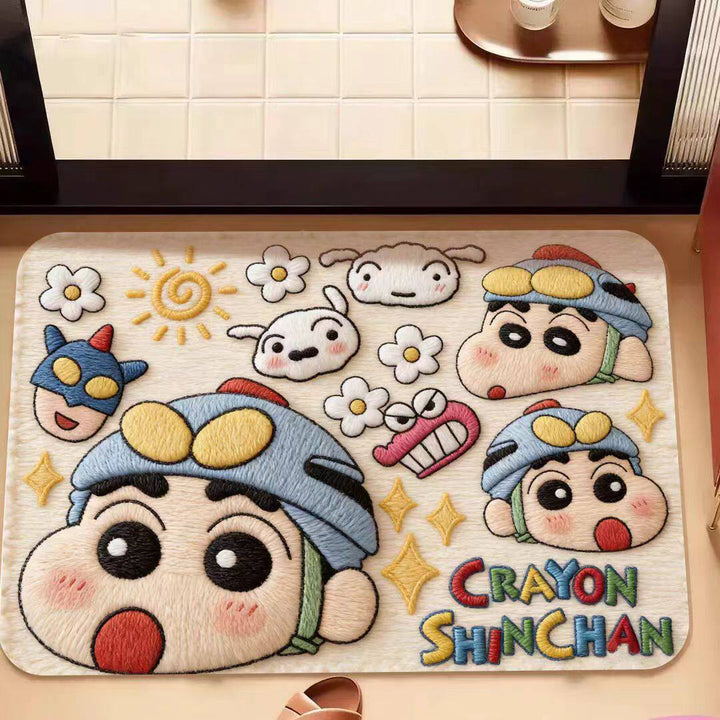 Cartoon-Themed Floor Mat
