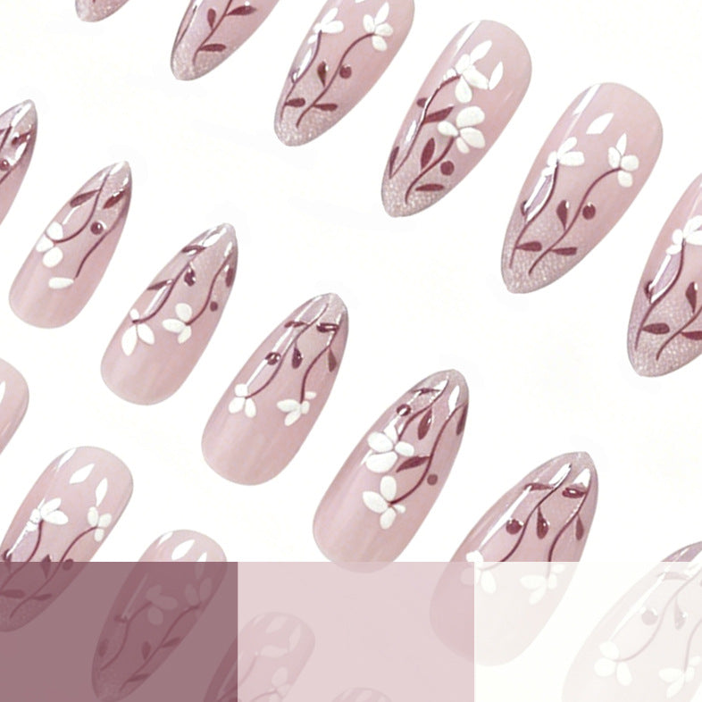 Floral Acrylic Nail Art Enhancements Kalsten 1789915831