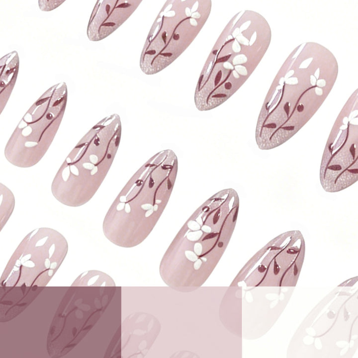 Floral Acrylic Nail Art Enhancements Kalsten 1789915831