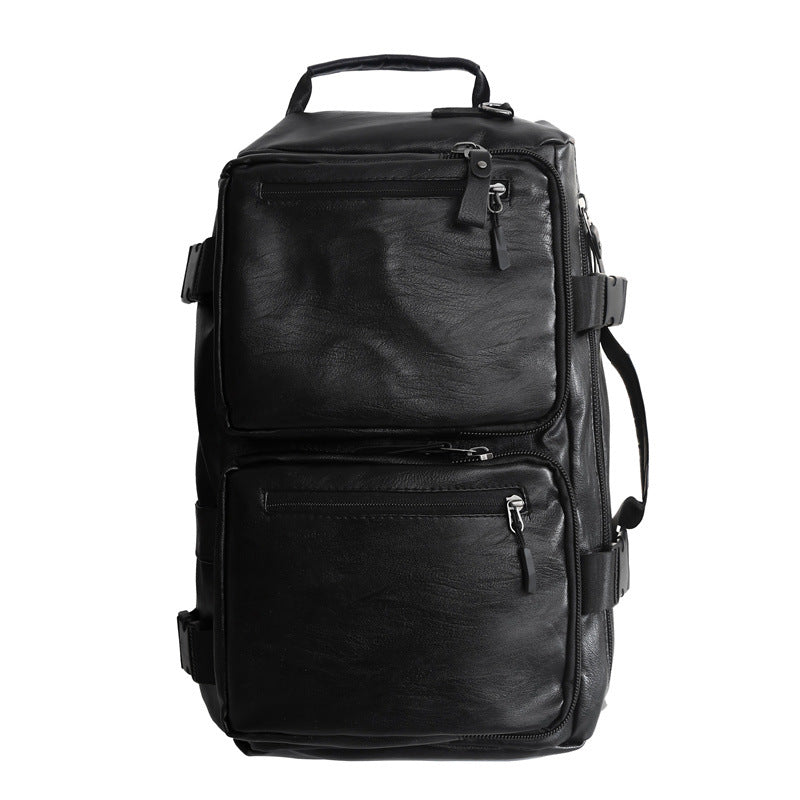 Multi-Functional Leather Weekend Bag Kalsten